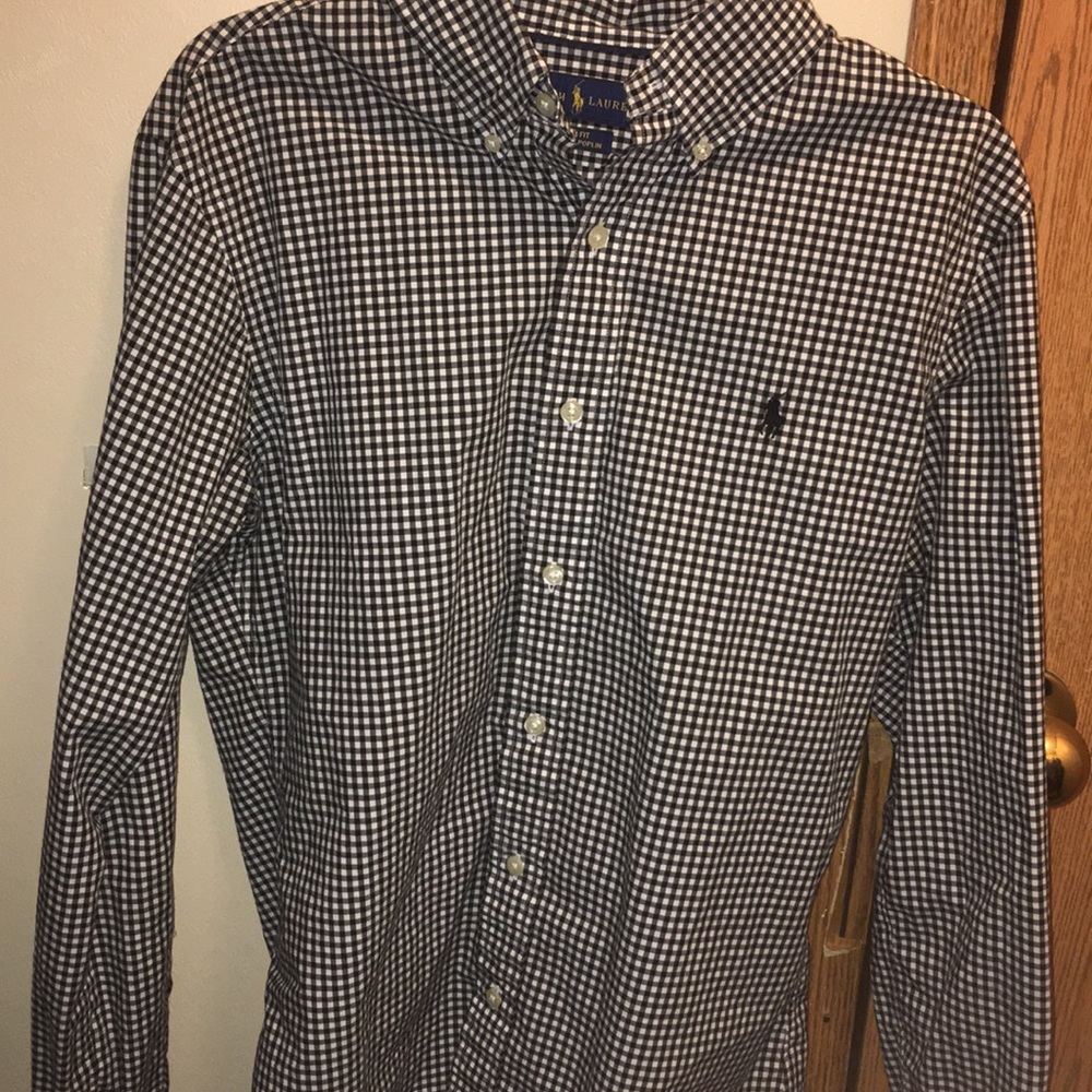 Polo Ralph Lauren striped button down shirt (S)